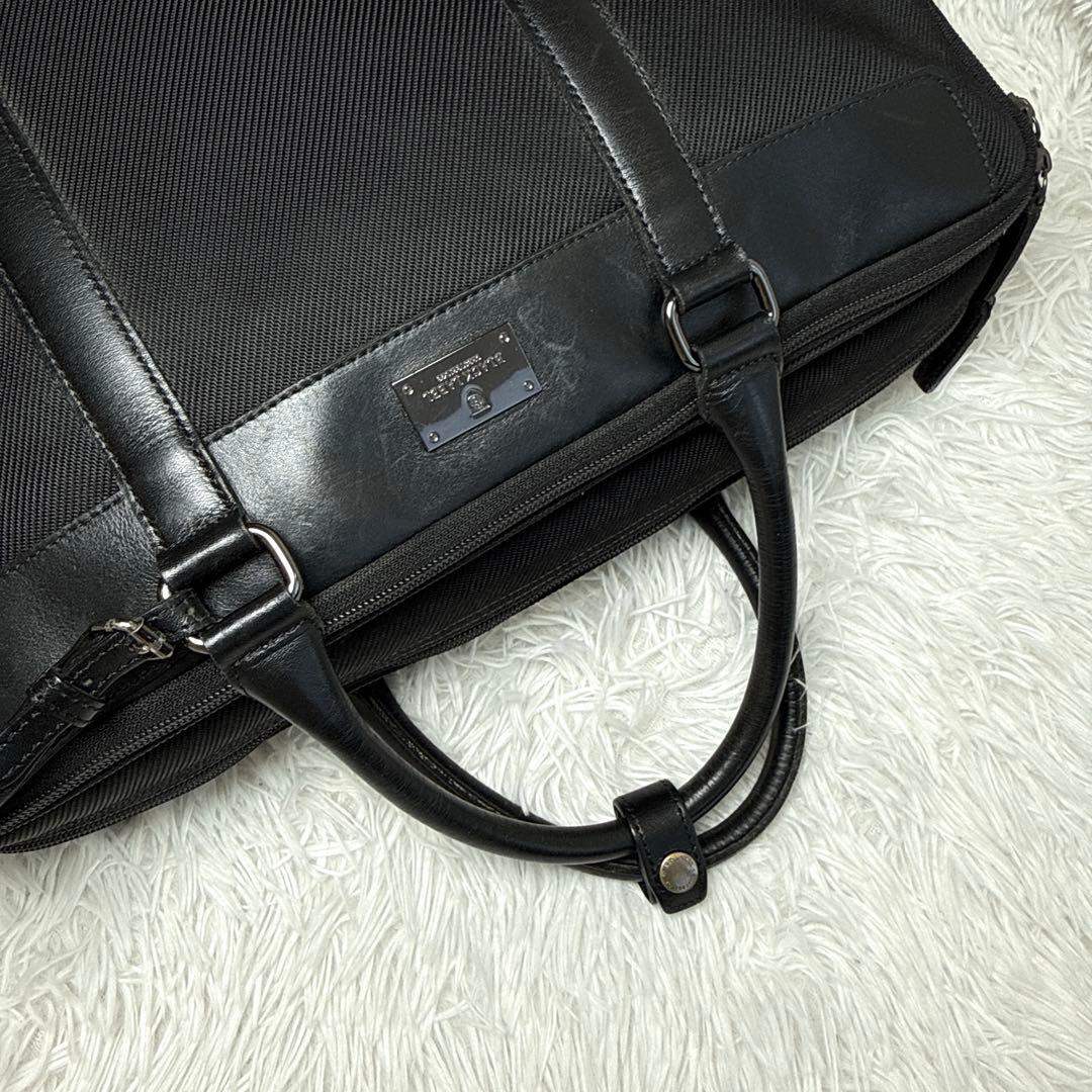 ブラックレーベルクレストブリッジ 2way ビジネスバッグ 黒 通勤 A4収納可