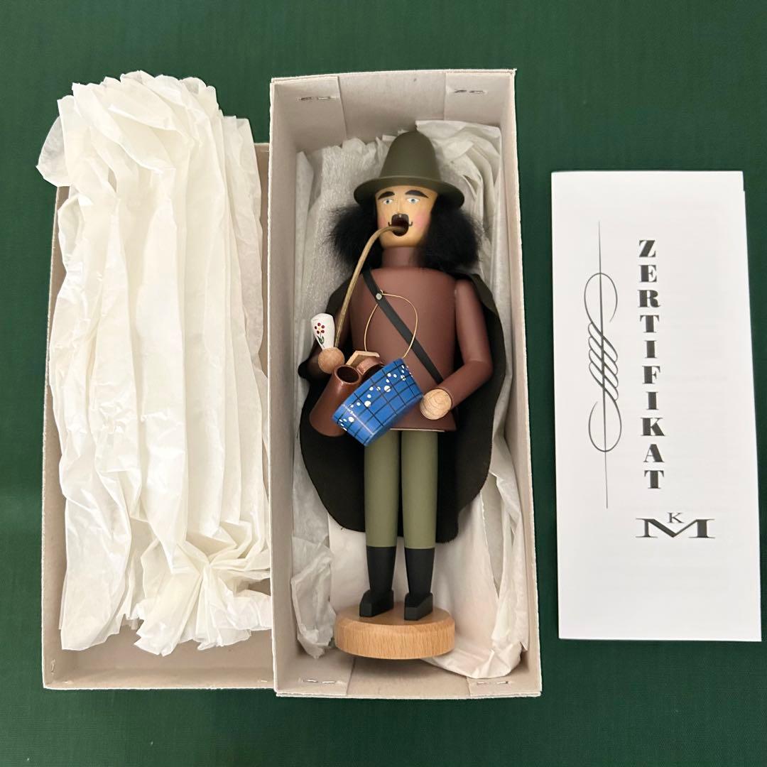 希少☆彡Klaus Merten クラウスメルテン工房　パイプ人形　煙出し人形