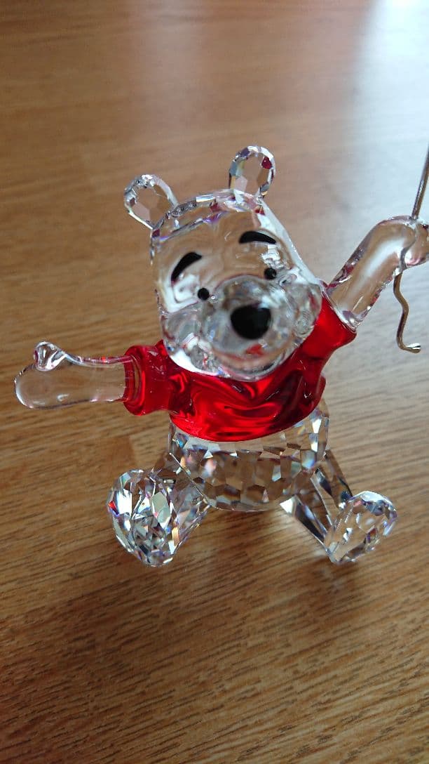 【廃盤品】スワロフスキークリスタル くまのプーさん