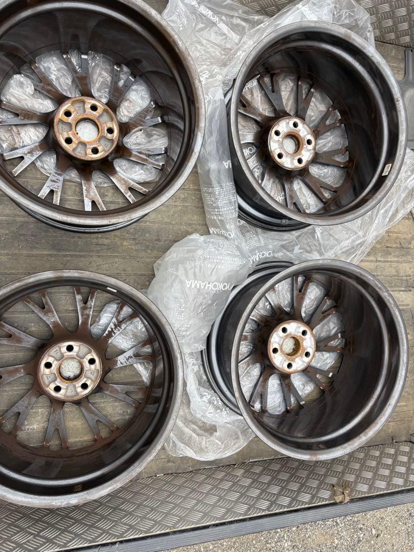 レクサスRC F 純正アルミホイール 19インチ4本セットフロント9Jリア10J