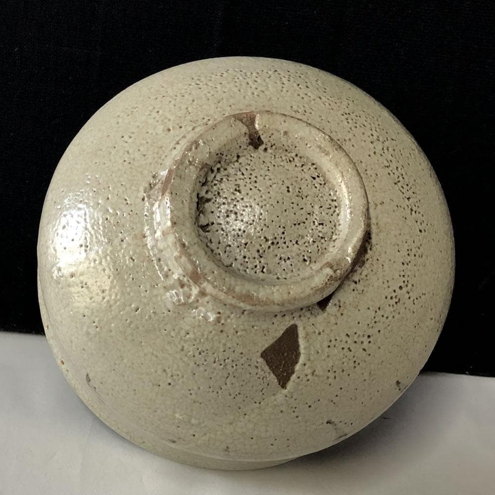 e1242 絵唐津 茶碗 抹茶碗 唐津焼 木箱入り 茶道具