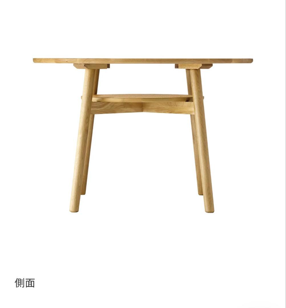 unico SOLK ラウンドダイニングテーブル　Φ1100