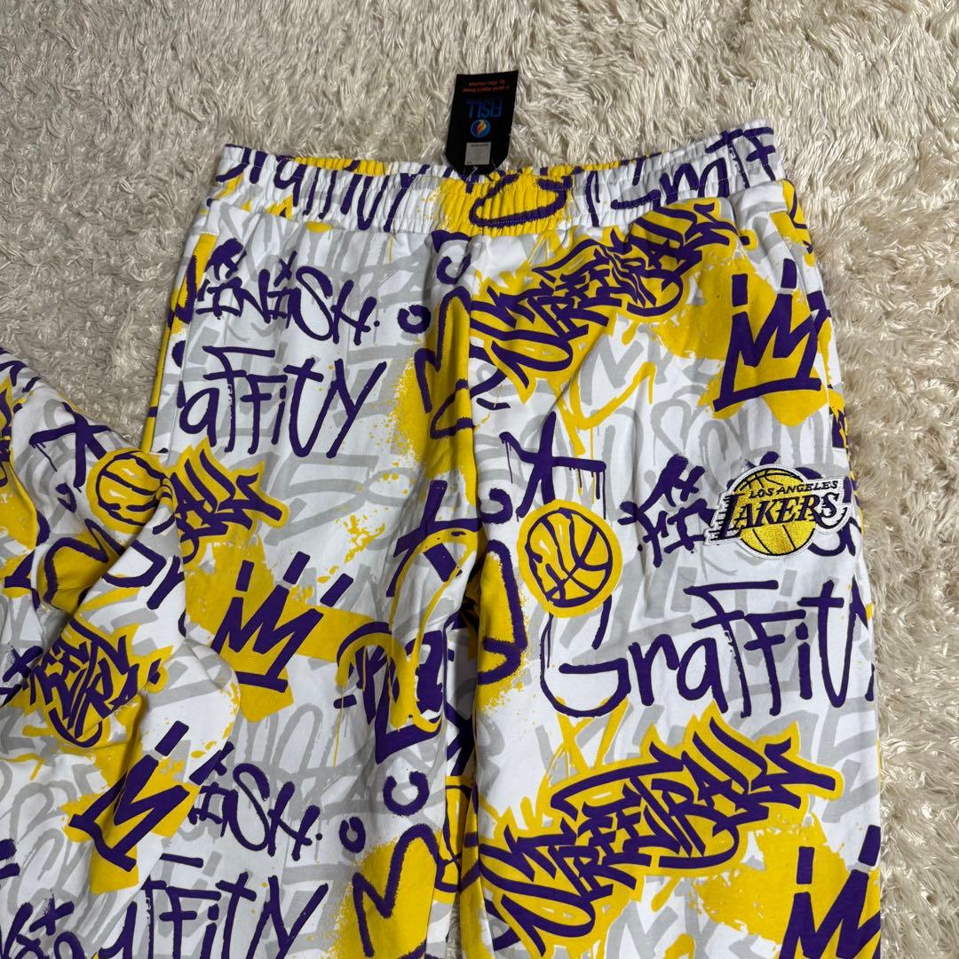 タグ付き美品NBA公式 FISLL レイカーズ LA Lakers セットアップ