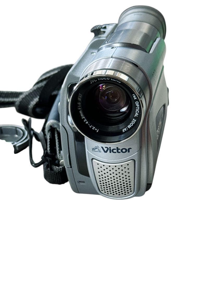 【美品】Victor デジタルビデオカメラ GR-D50K 200倍 動作品