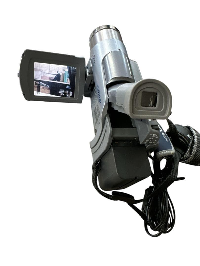 【美品】Victor デジタルビデオカメラ GR-D50K 200倍 動作品