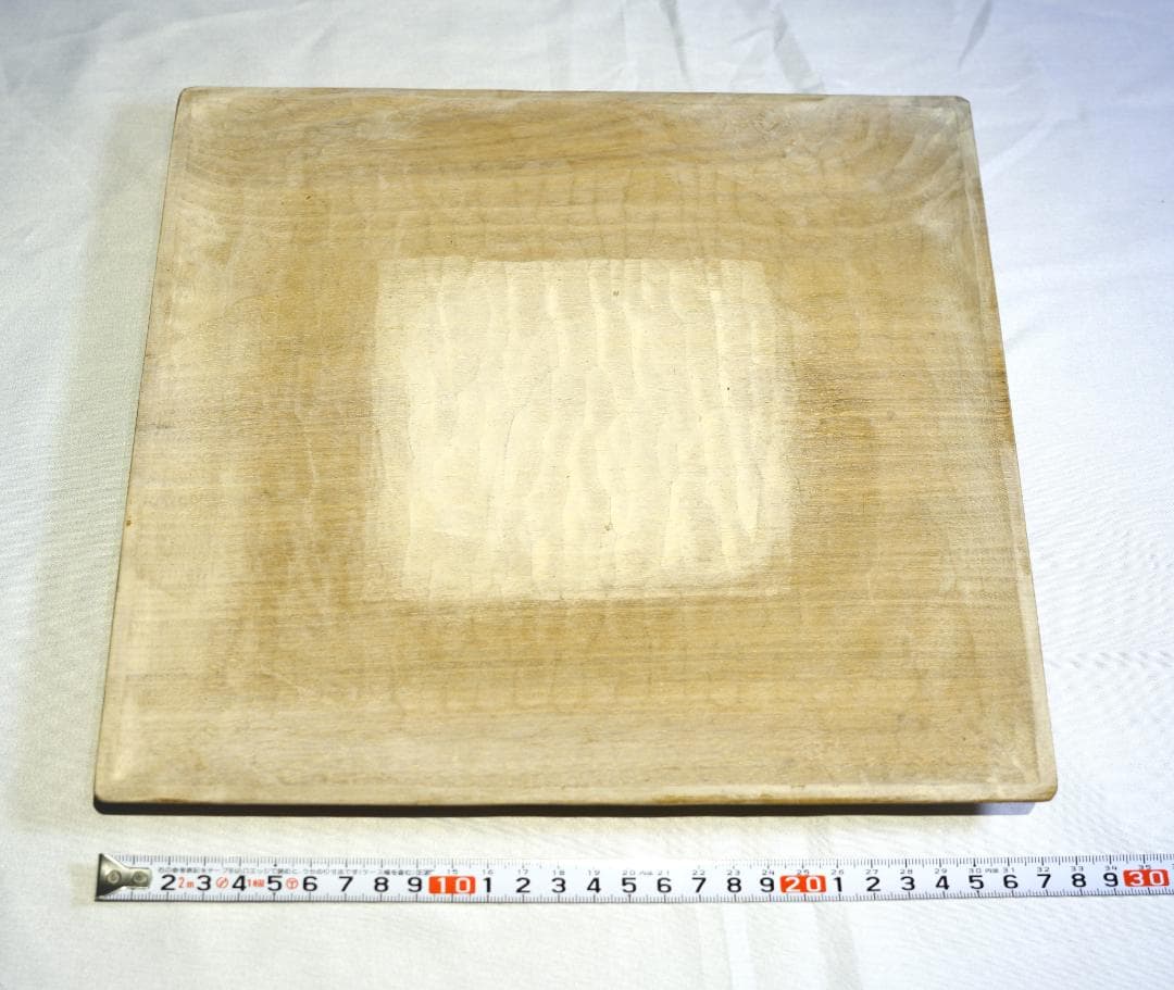 値下げ　三谷龍二　木皿　白漆　中古