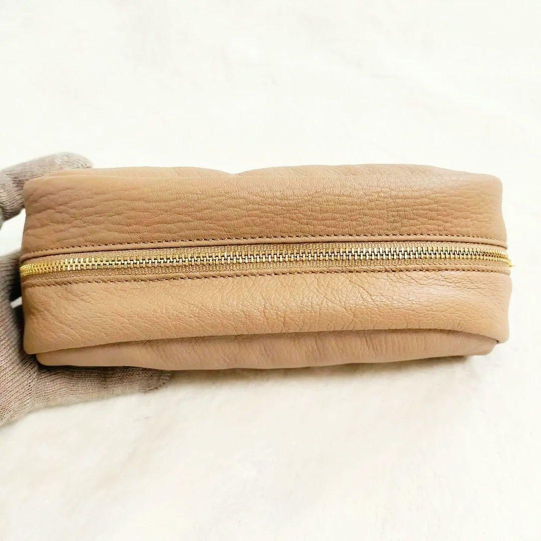 新品★FOCUS EITO ペンケース ジビエレザー ヘーゼル 完売品