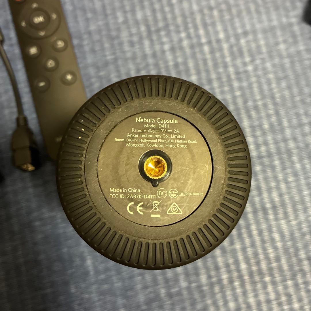 Anker nebula capsule プロジェクター
