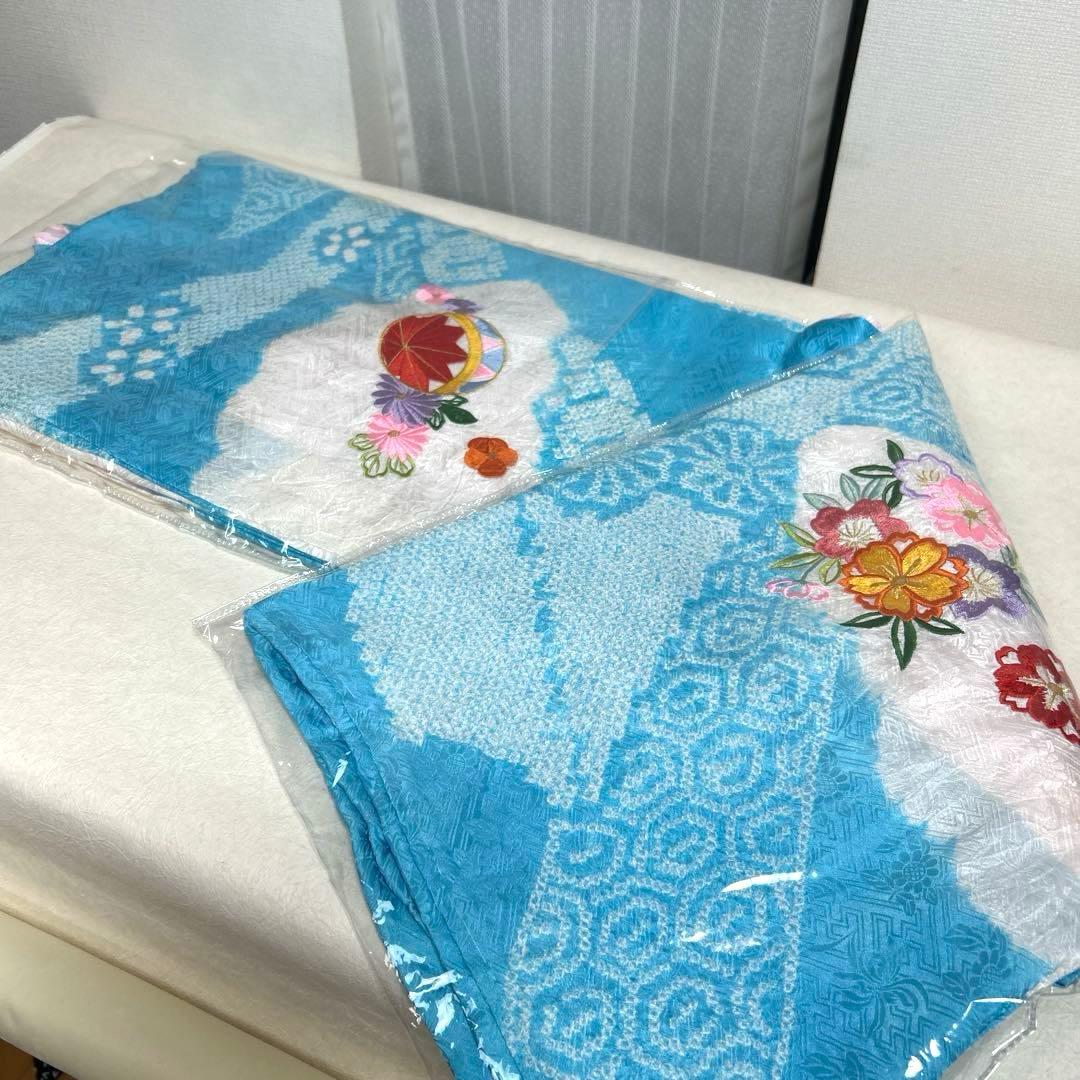 おおねぎNo.99 女の子　　正絹産着　　本絞り　新品