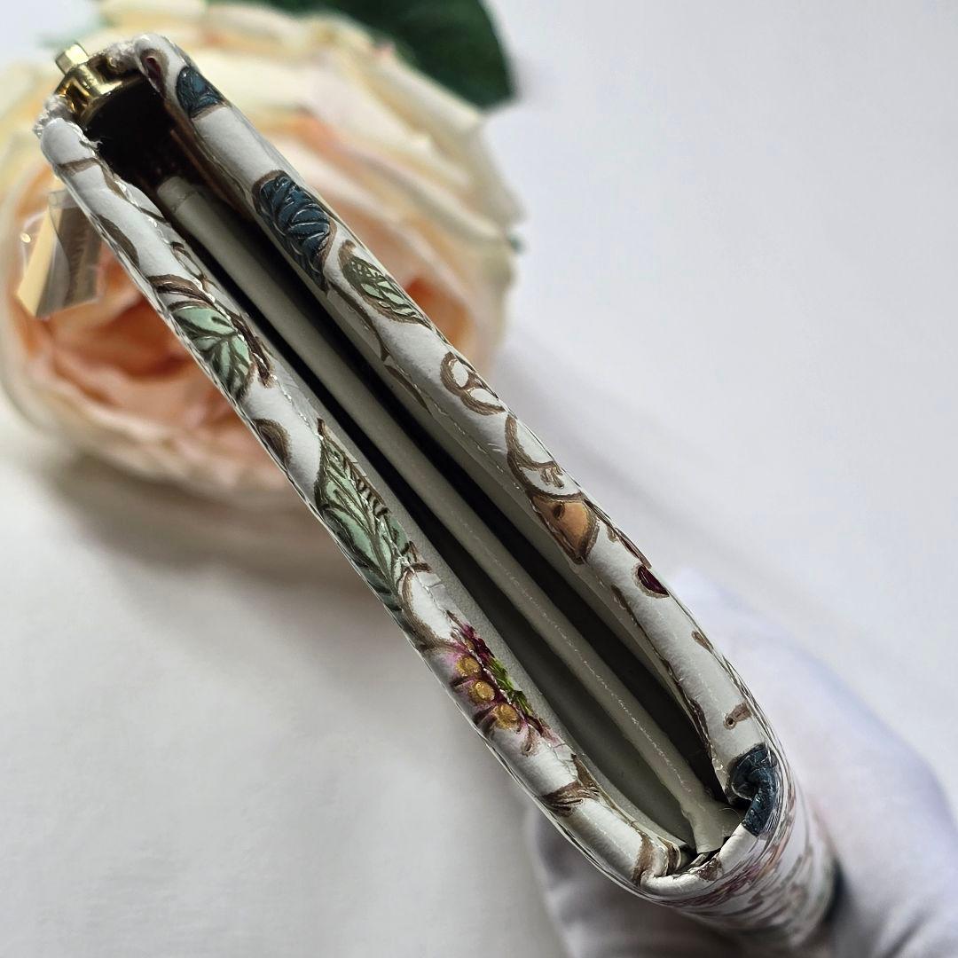 極美品✨文庫屋　大関　梅花（メイホア） L字ファスナーの長財布