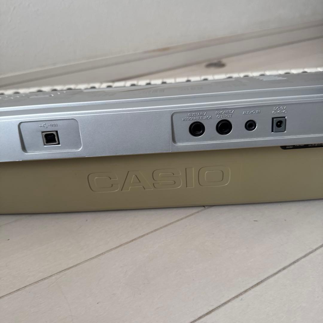 【美品】CASIO CTK-4000 電子キーボード　電子ピアノ本体　アダプタ付