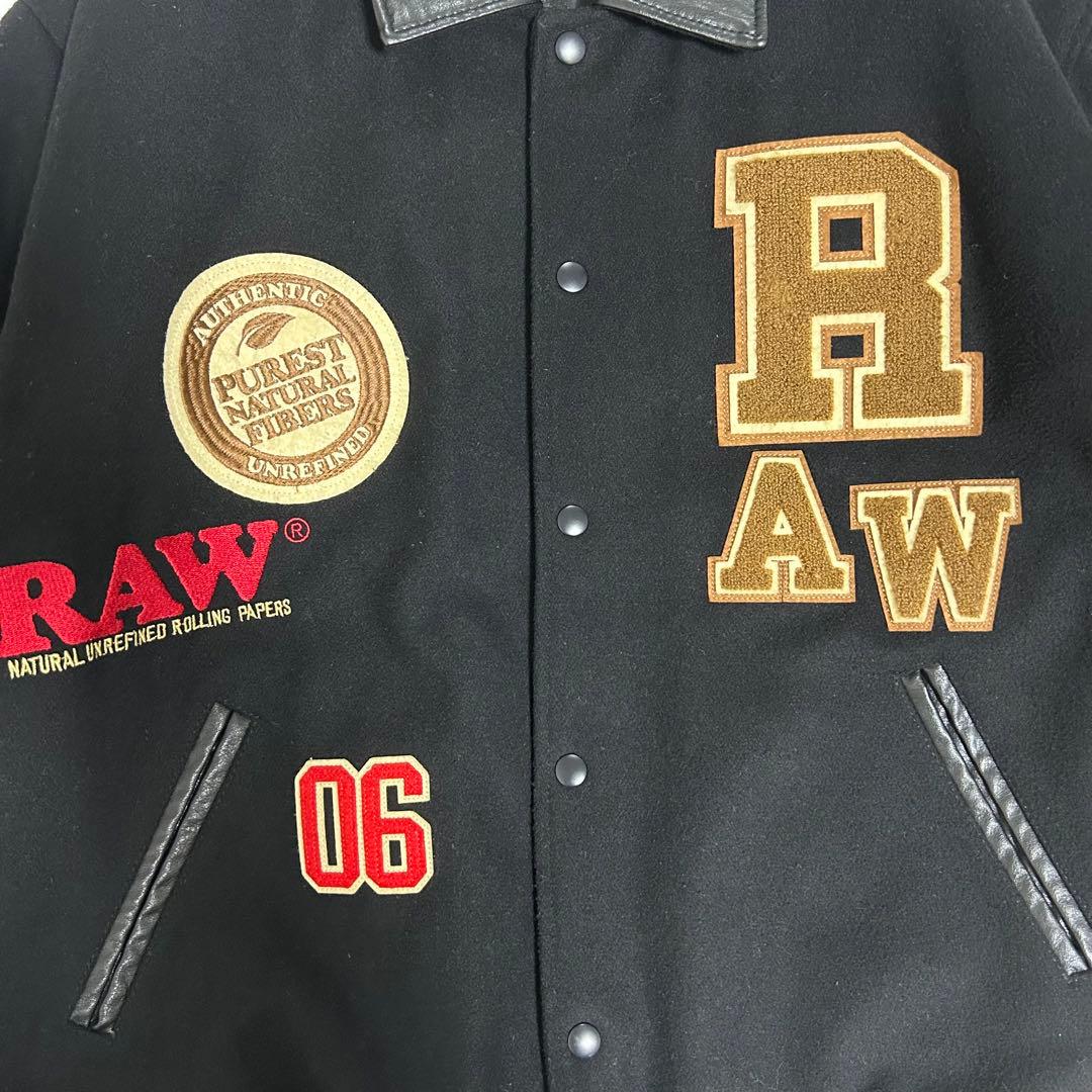 ★*)様 【希少】INTERBREED RAW Varsity スタジャン ブラ