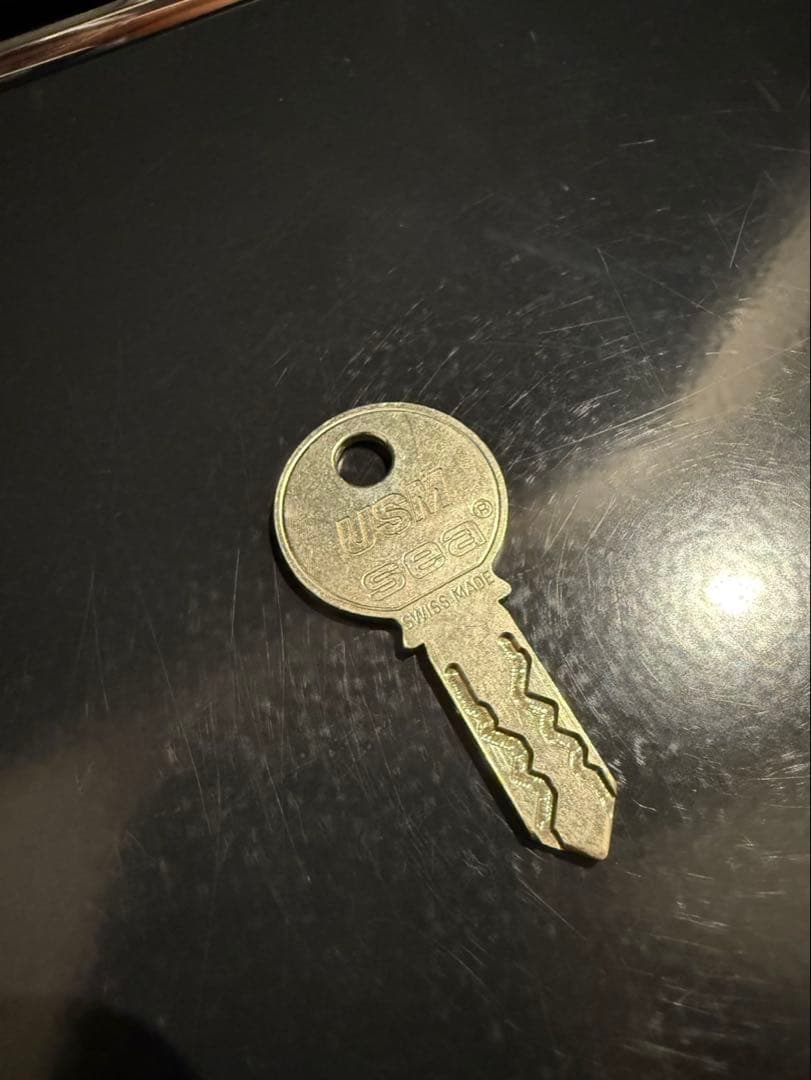 Y USMハラー ブラック １列2段 キャビネット 鍵付き 正規品