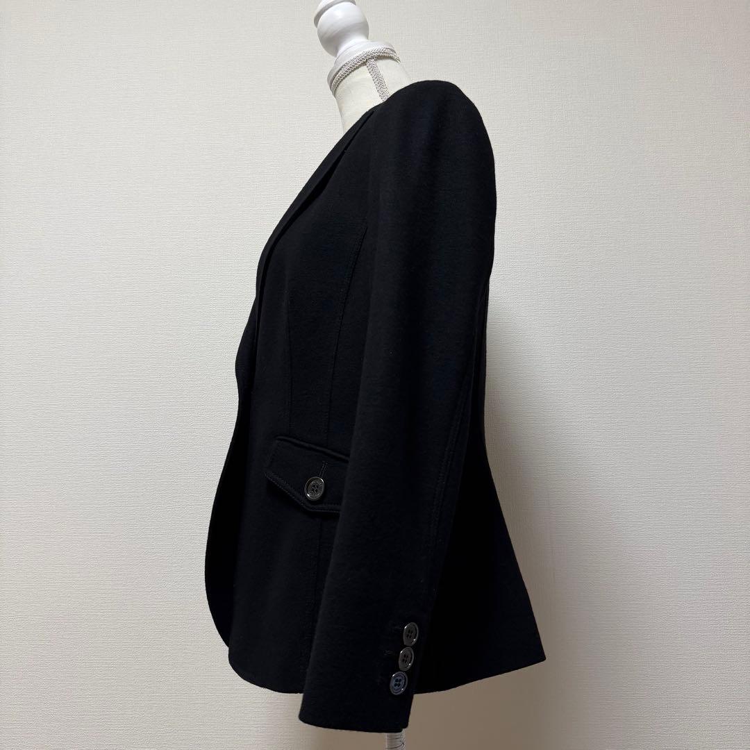 バーバリーロンドン　テーラードジャケット　メガチェック　黒　大きいサイズ　3L