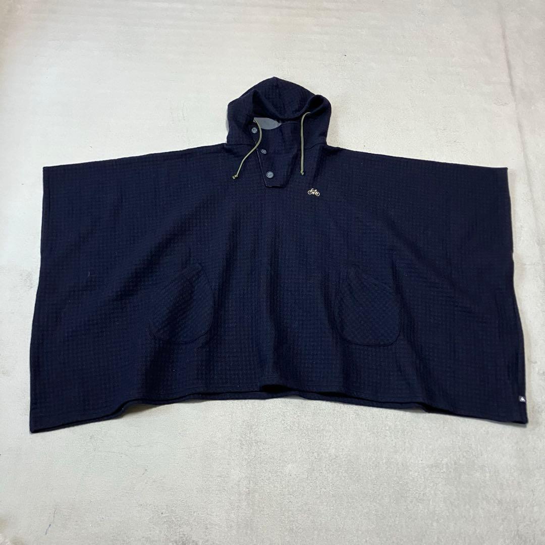 SOU・SOU × le coq sportif ポンチョ ネイビー