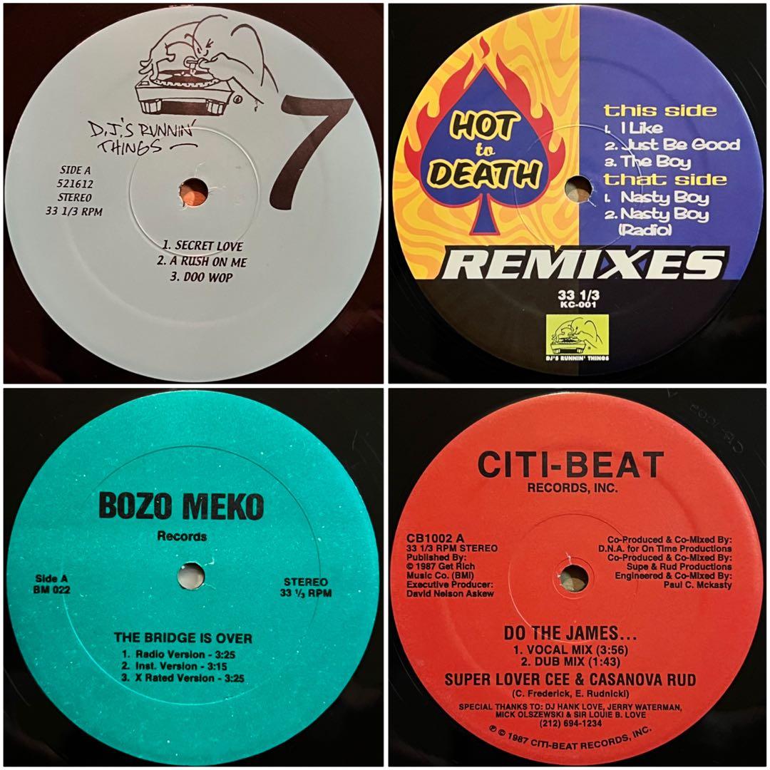 HIPHOP/R&B/REGGAE/ブレンド物/90's レコードまとめ売り