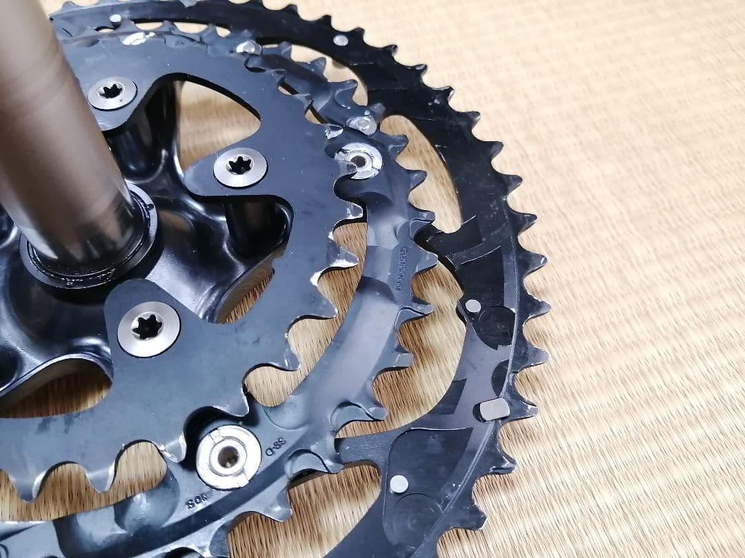 オ*ン様 シマノ トリプルクランク FC6604G　165mm 美品 ブロンプト