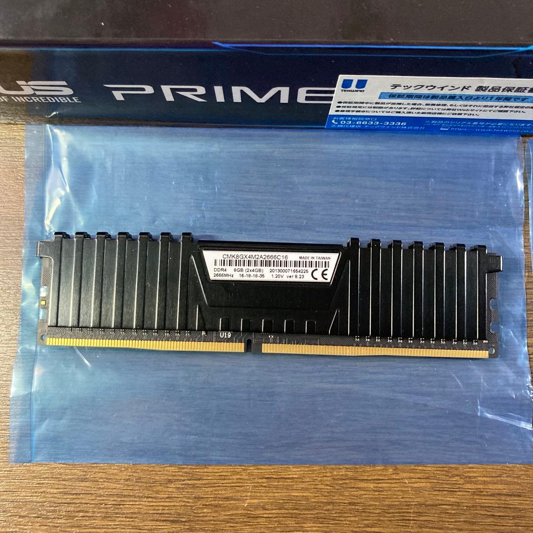 ASUS PRIME H410M-A(新品未使用品)＋CPU＋メモリ付