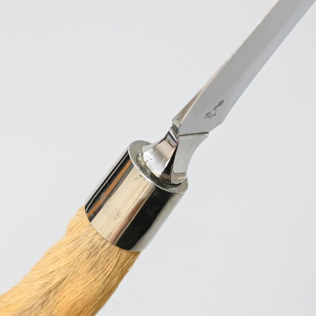 ■ 46002★HERMES ペーパーナイフ 鹿 レターオープナー　小物