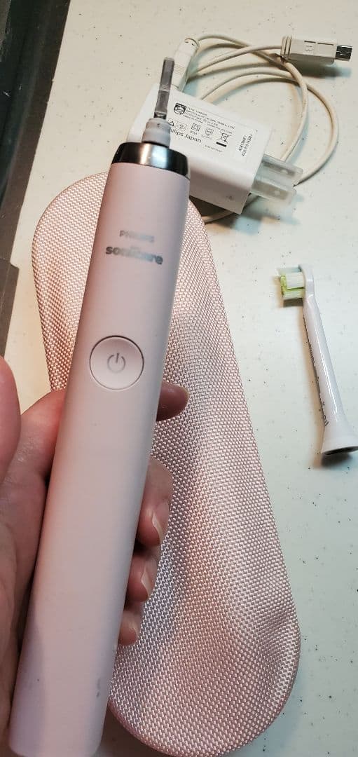 ▲PHILIPS Sonicare 電動歯ブラシ ピンク 日本国内正規品