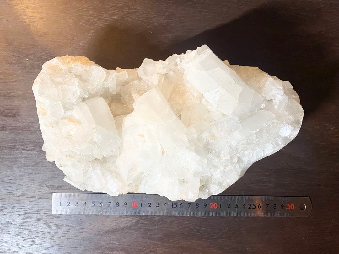 魚眼石　アポフィライト　クラスター特大　約4kg 結晶　水晶　値下げ交渉承ります