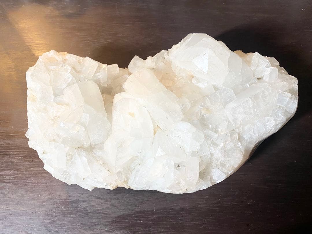 魚眼石　アポフィライト　クラスター特大　約4kg 結晶　水晶　値下げ交渉承ります