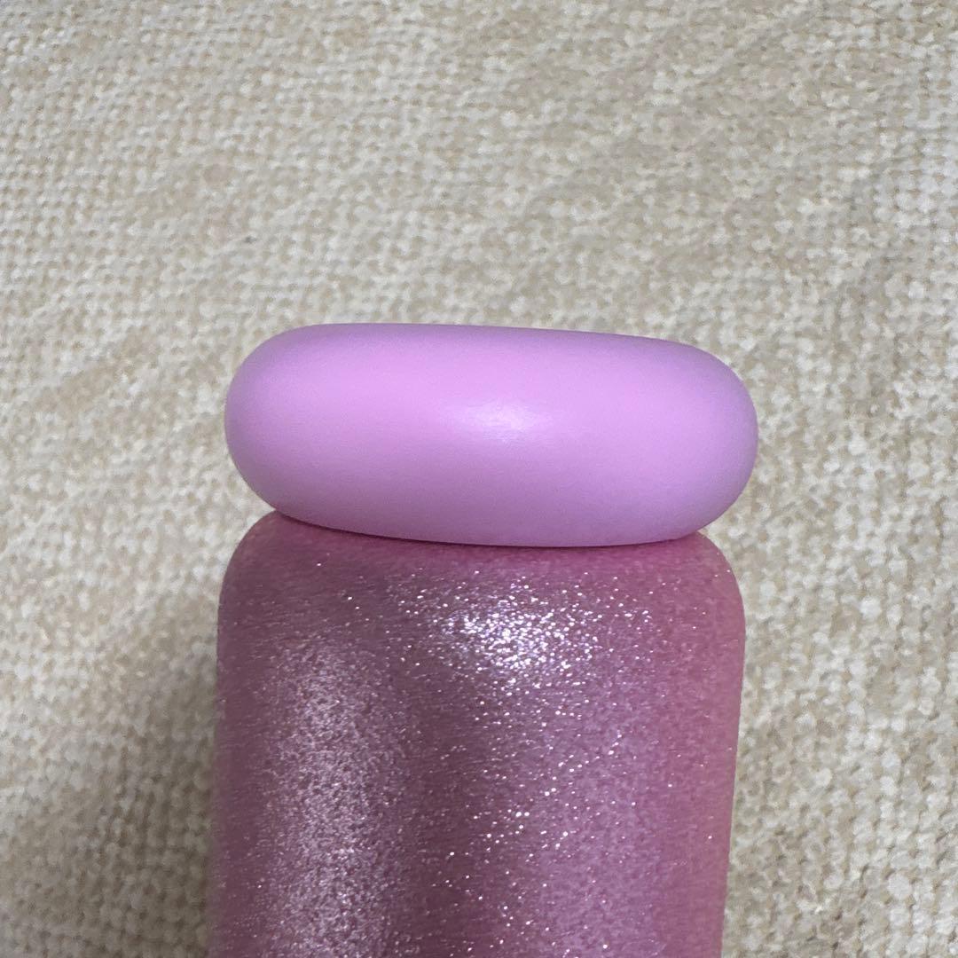 海外限定　フィリピン　ピンク　水筒　ステンレス　グリッター　タンブラー　ラメ