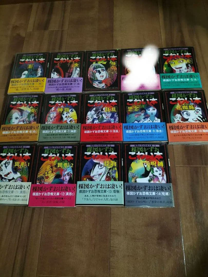 こわい本 全14巻 楳図かずお 全巻『初版本』朝日ソノラマ　《４巻売り切れ》