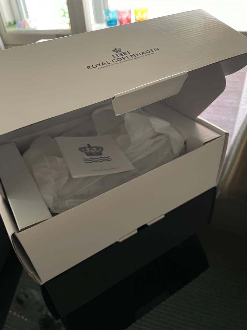 【新品】ロイヤルコペンハーゲン オーバルディッシュ ブルーフルーテッド