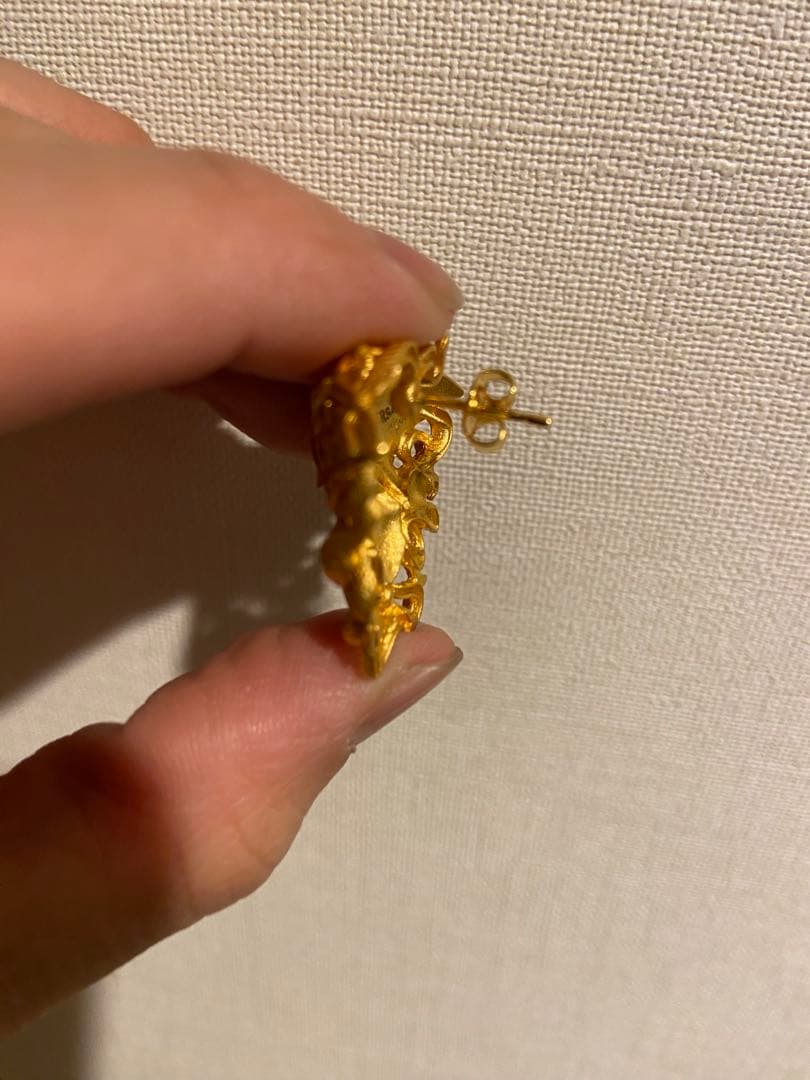 VERSACE ヴェルサーチ　メデューサヘッド ピアス片耳　本体のみ