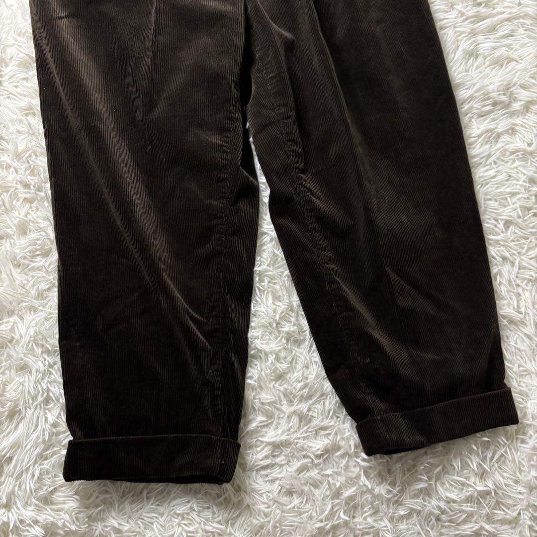 極美品✨ BEAMS PLUS 2Pleats Corduroy pant 太畝