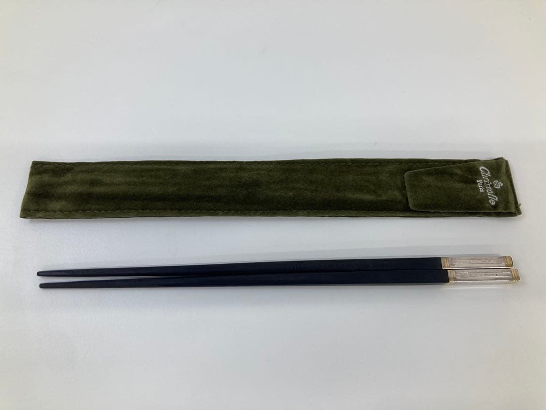 3点セットChristofle クリストフル 箸 おはし カトラリー 黒