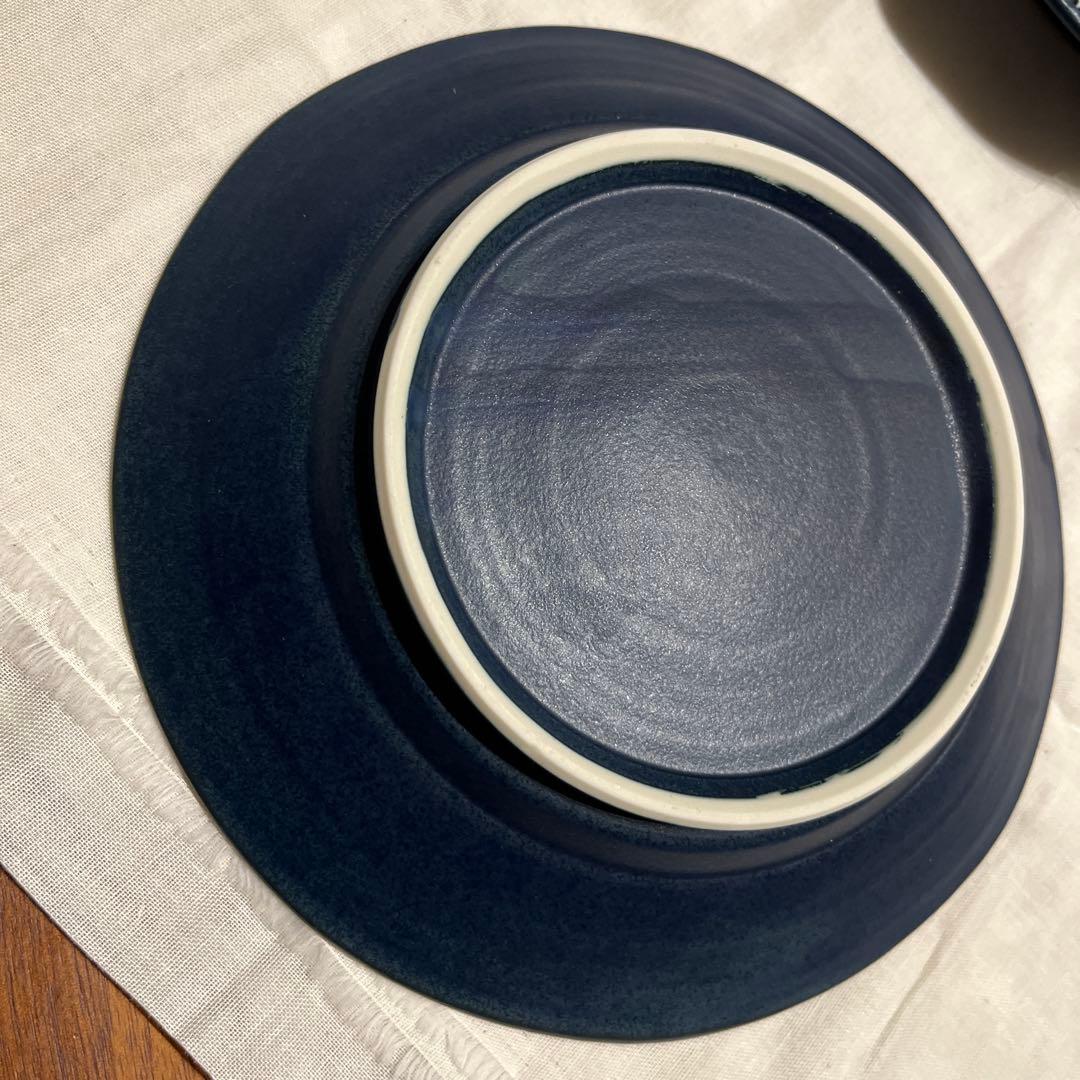 【未使用】佐々木忍さん　クリスマス　トナカイ　プレート　2枚セット