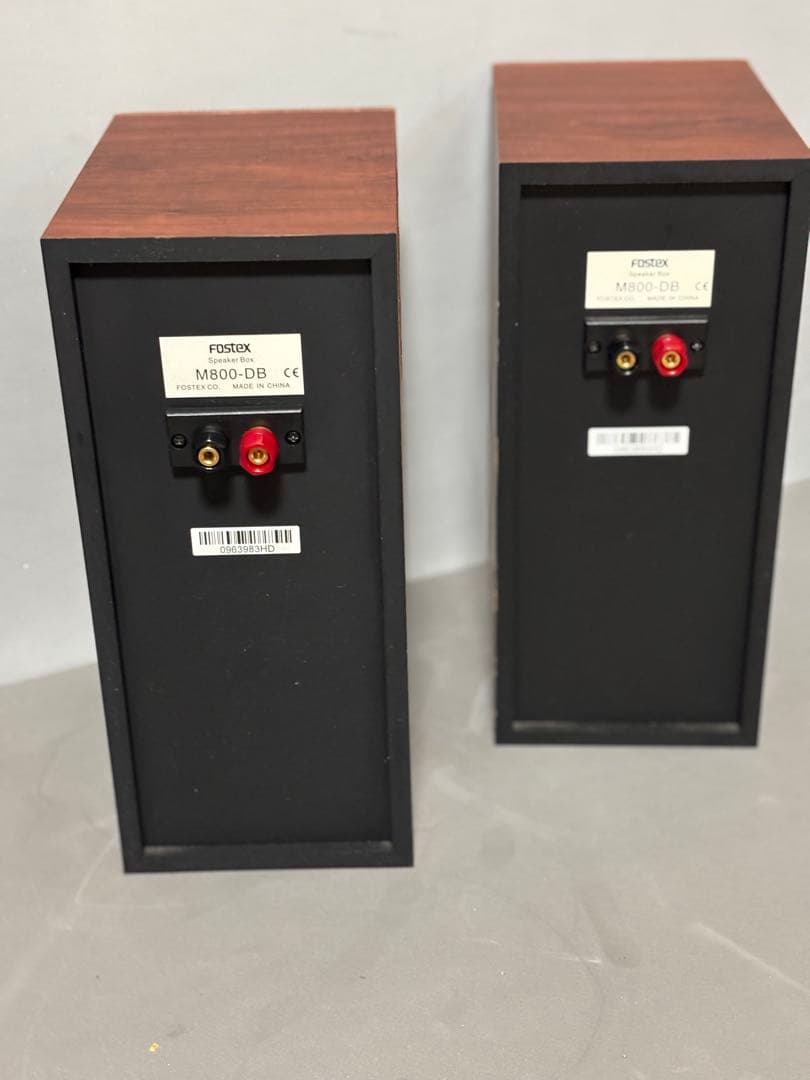 FOSTEX M800DB × FE83NV 木目調 ブックシェルフスピーカー