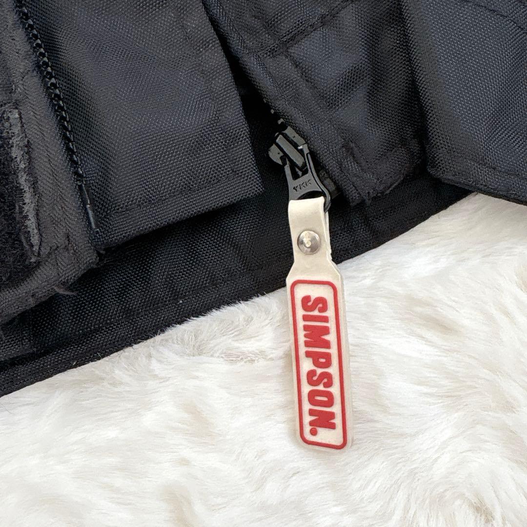 SIMPSON シンプソン ライダースジャケット バイクジャケット ライナー付