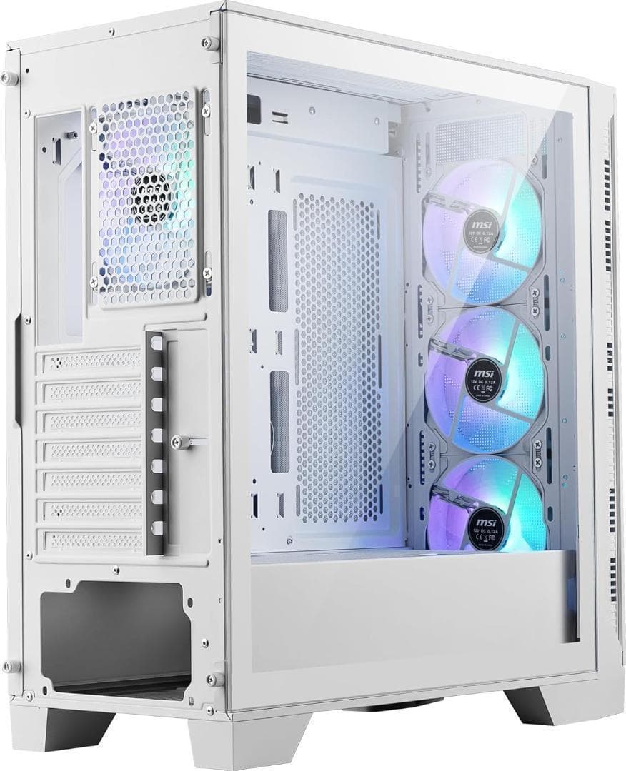 ほぼ未使用 MSI MAG FORGE 320R AIRFLOW WHITE