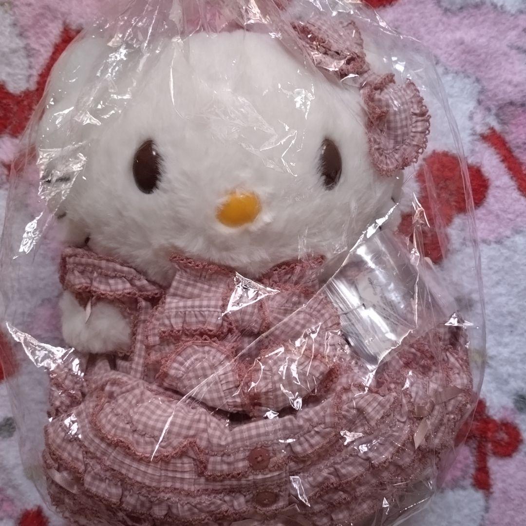 ♡ピンクハウス　ハローキティ　ぬいぐるみ♡ピンク ギンガム