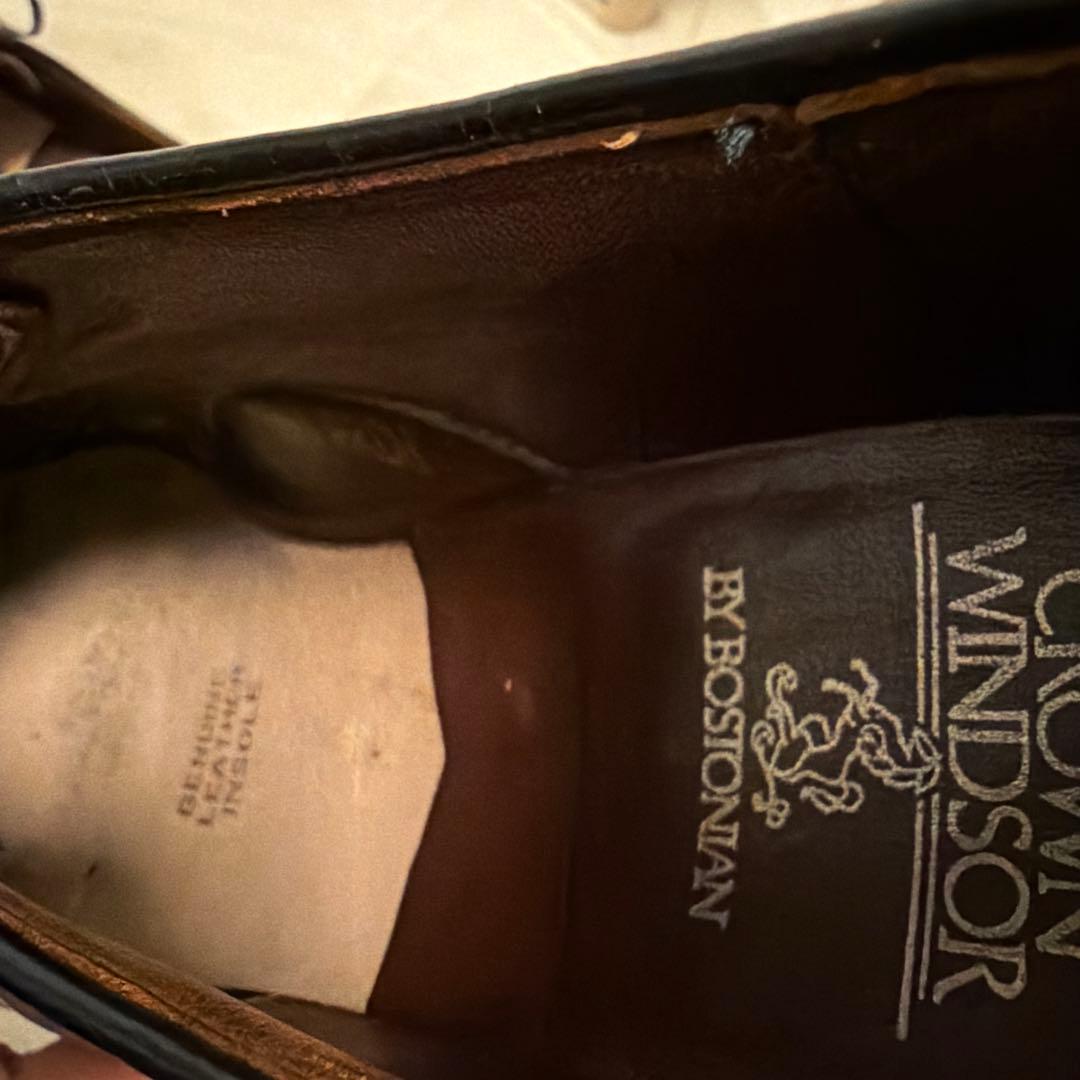 【中古美品】BOSTONIAN CROWNWINDSOR 7 1/2