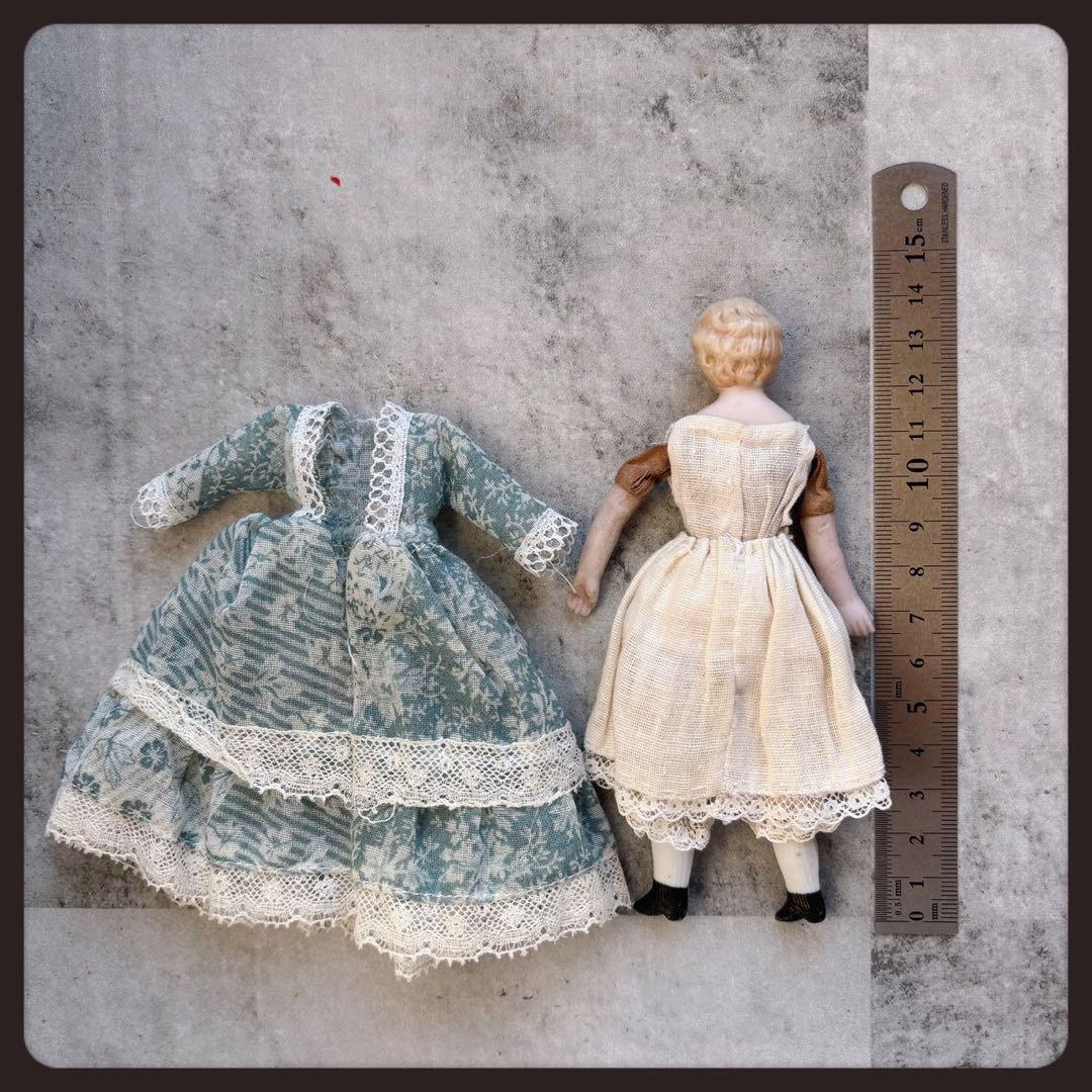 レアアンティーク ハイランドメアリーの少女　 パリアンドール　チャイナヘッド