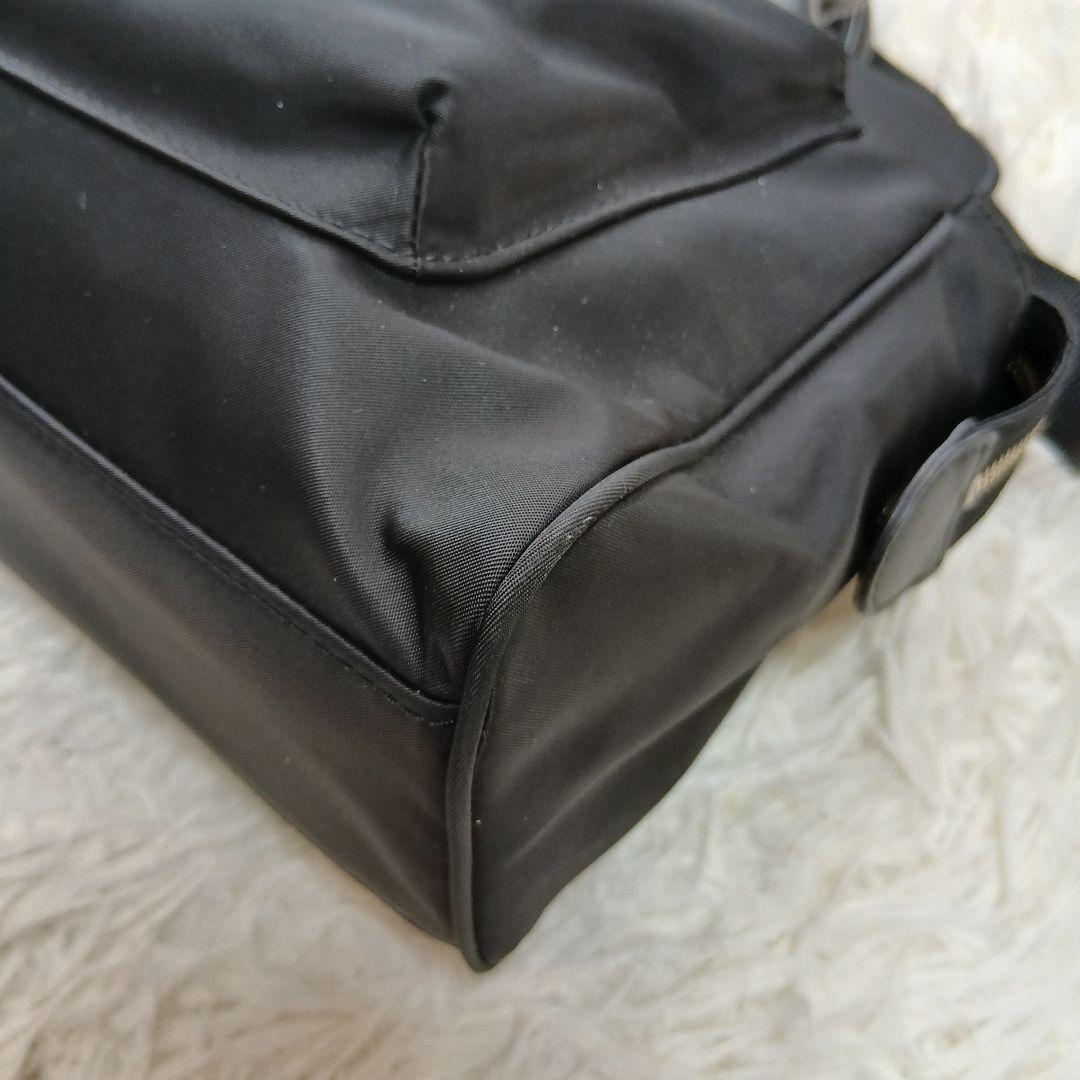 【美品】【agnes b.】RAS13-01 2wayナイロントートミニバッグ