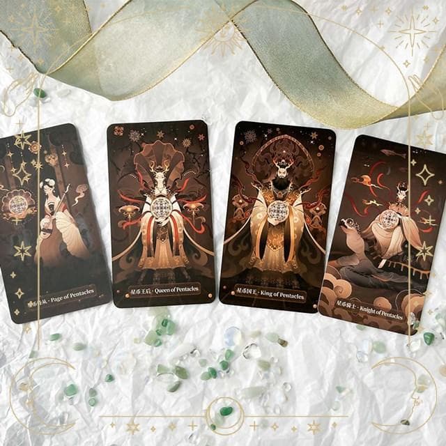 【正規品タロットカード】超美麗デッキ✨入手困難希少レア✨ドラゴン／龍のタロット