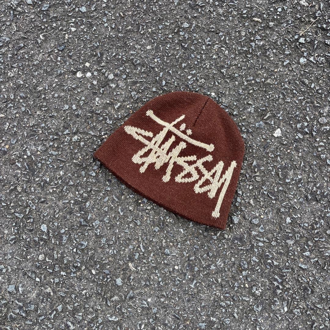 帽子 old stussy skullcap brushed out stock