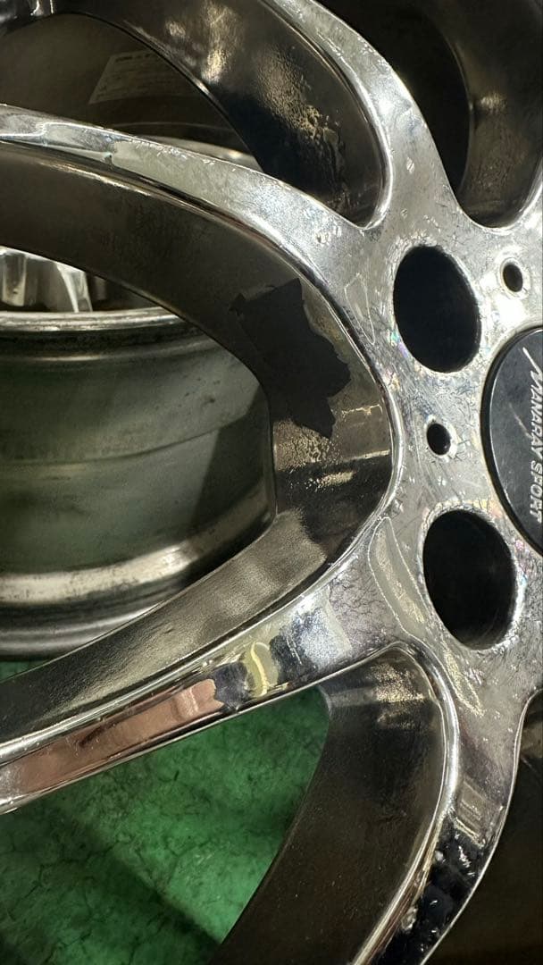 マナレイ　深リムメッキ　ドリケツ