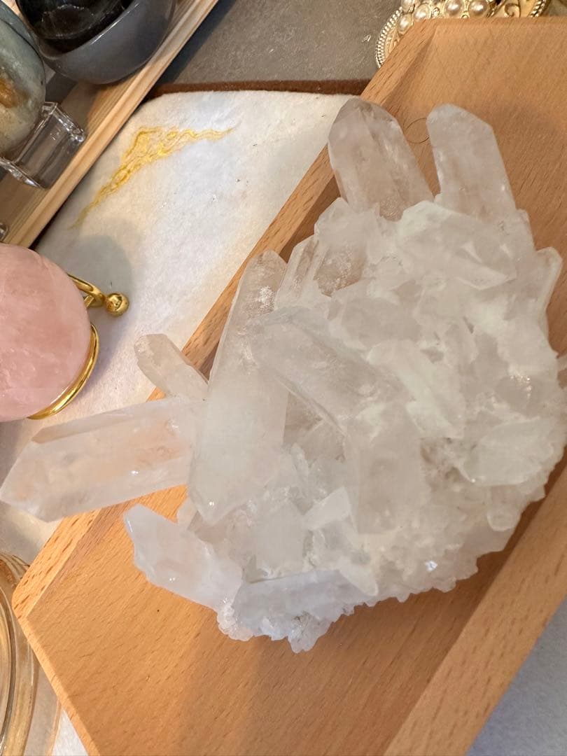 水晶クラスターポイント