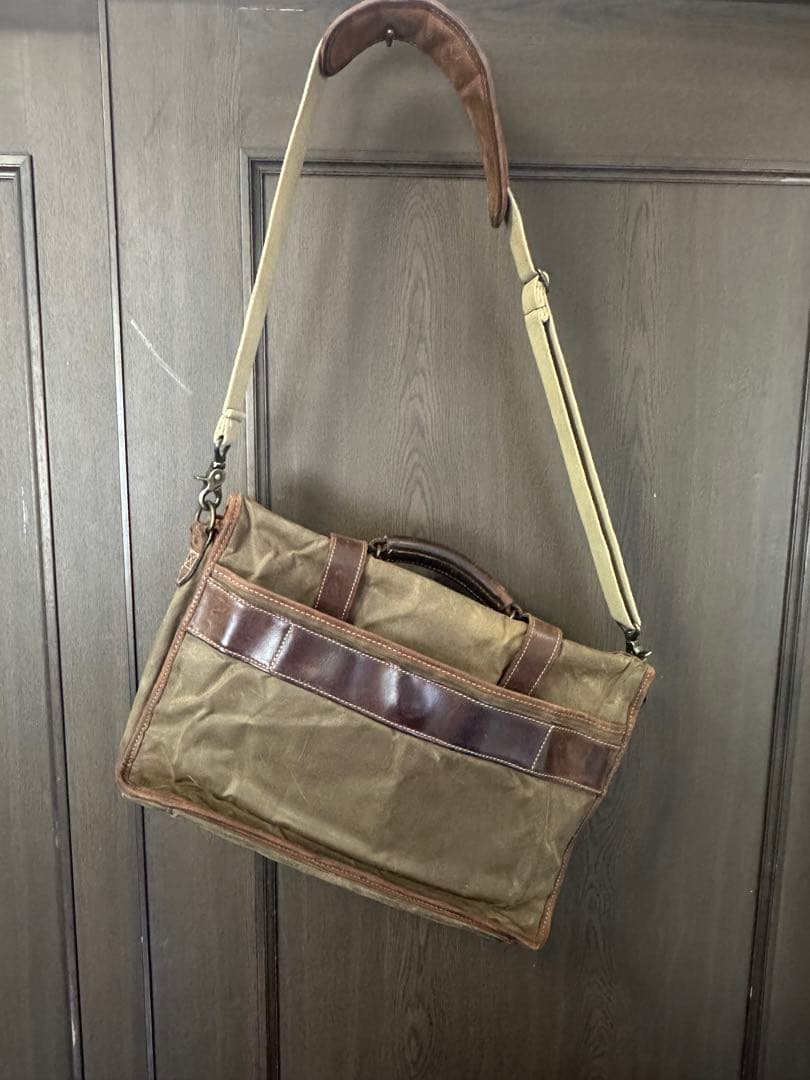 シュレジンジャー（Schlesinger）ワックスド・キャンバス・バッグ