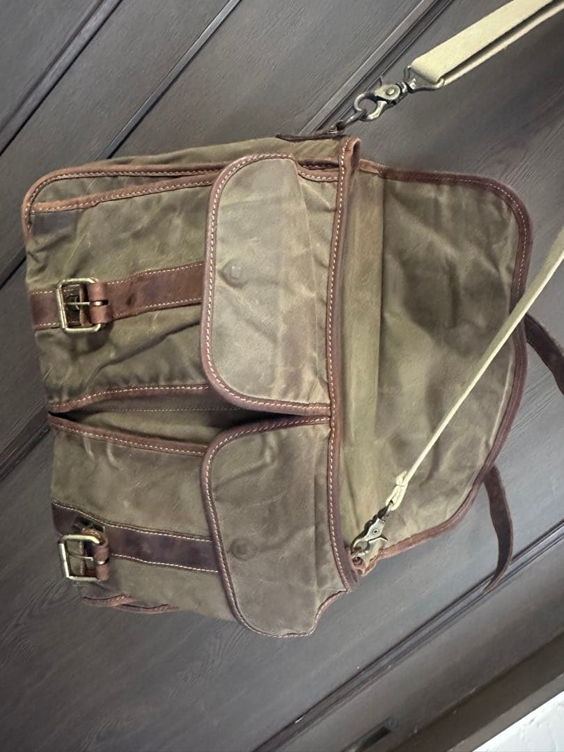 シュレジンジャー（Schlesinger）ワックスド・キャンバス・バッグ