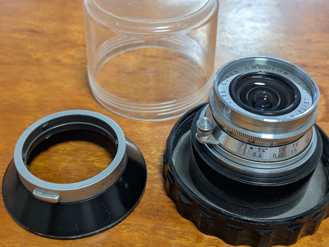 Leica スーパーアンギュロン21mm F4 オリジナルフード付き