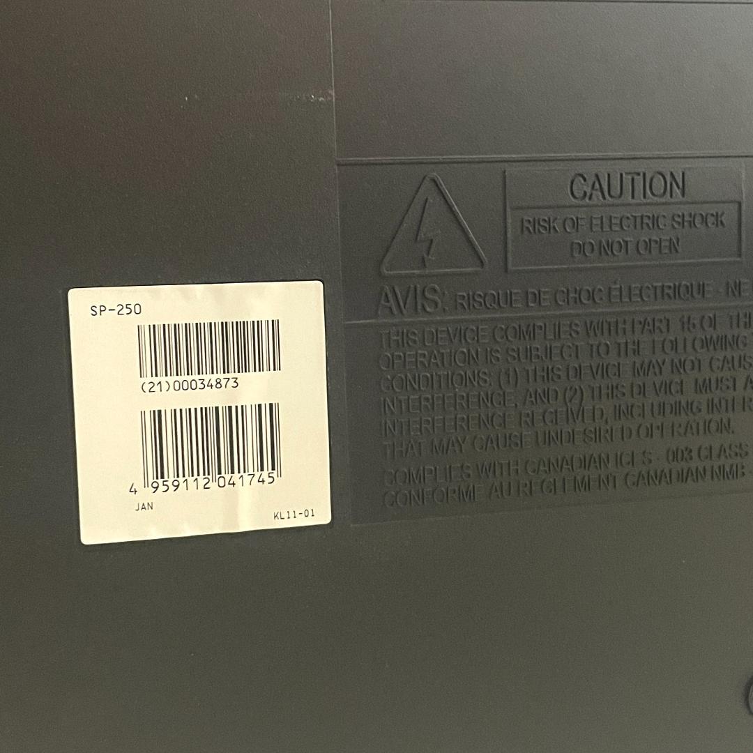 【美品】動作確認済 KORG SP-250 デジタルピアノ 88鍵 送料無料！