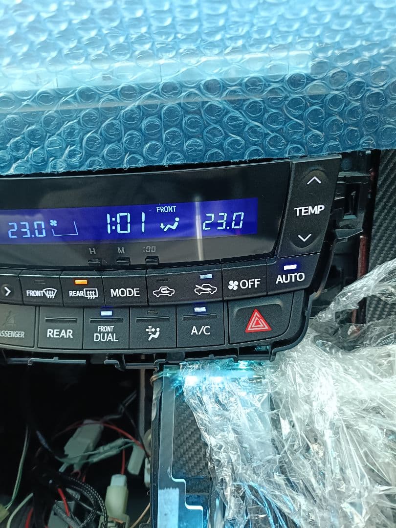 【LED打ち替え品】20ヴェルファイア アルファード後期最上級グレードエアコン