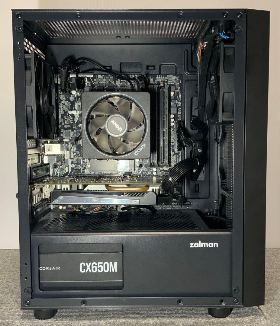 【自作PC】Ryzen5 1600／GTX1050Ti／メモリ16GB